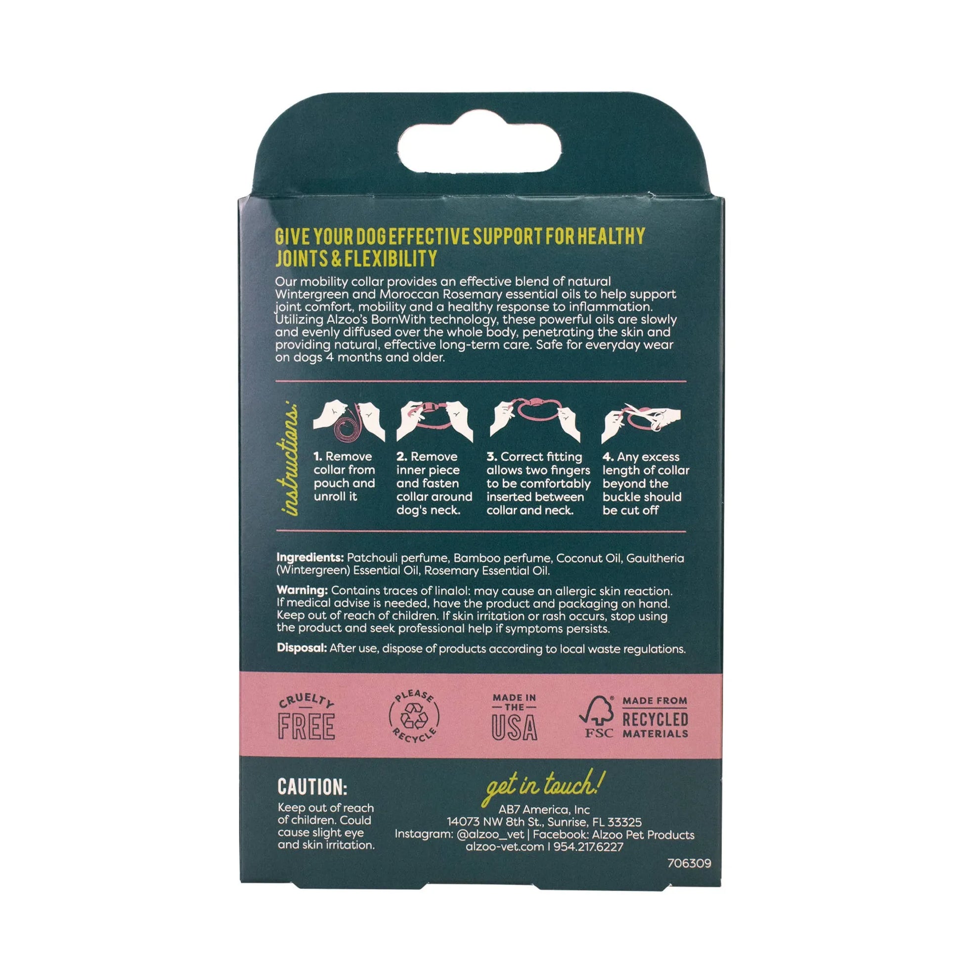 ALZOO Mobility Collar for Dogs - Your Pet Connection