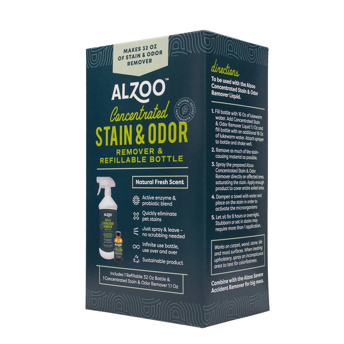 ALZOO Concentrated Shampoo Powder Kit - Your Pet Connection