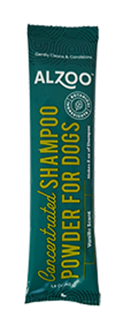 ALZOO Concentrated Shampoo Powder Pouch, Sensitive Skin - Your Pet Connection