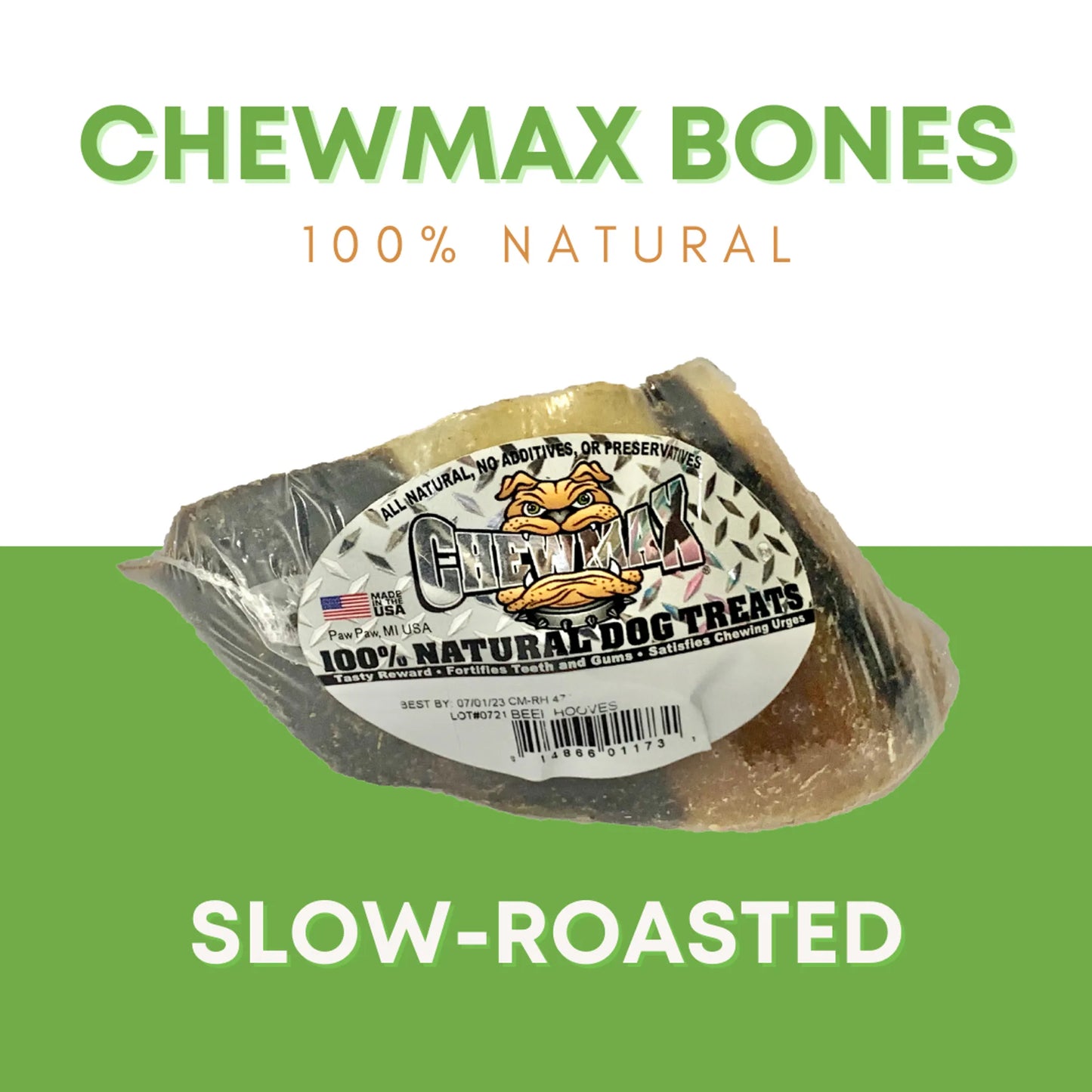 ChewMax Pet Products Natural Beef Hooves for Dogs