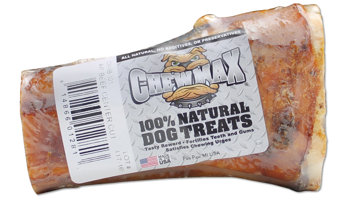 ChewMax Pet Products Natural Beef Bone Chew 4"-6"