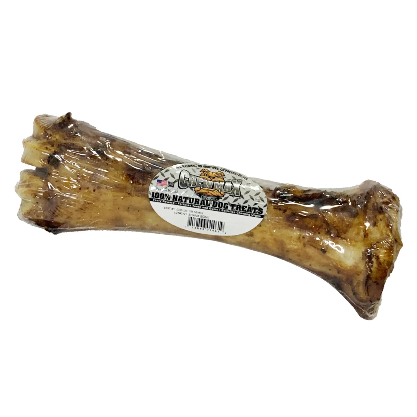 ChewMax Pet Products Natural Beef Bone Chew - 6-8 Inches