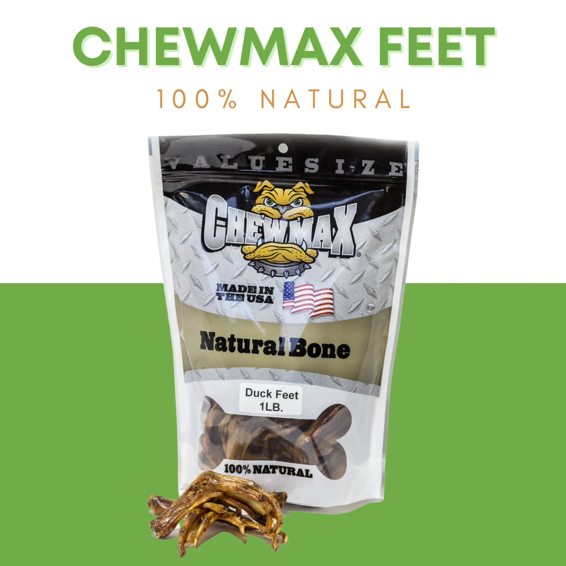 1 LB Bag Duck Feet - Your Pet Connection