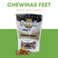 ChewMax Pet Products Duck Feet Chew Treats 1 LB