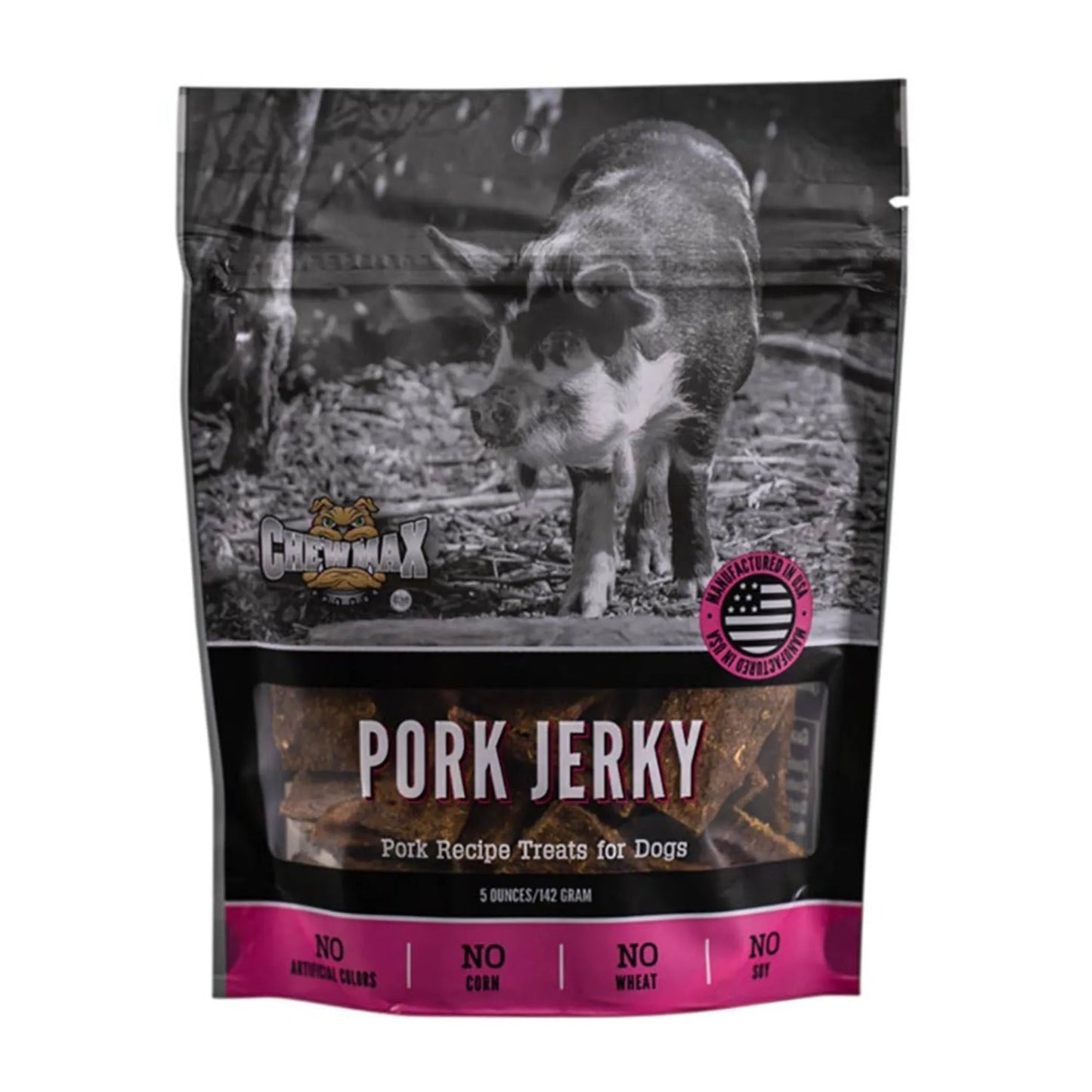 ChewMax Pet Products Pork Jerky Treats 6 oz