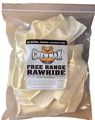 ChewMax Pet Products Natural Rawhide Chips Treats 1.5 LB