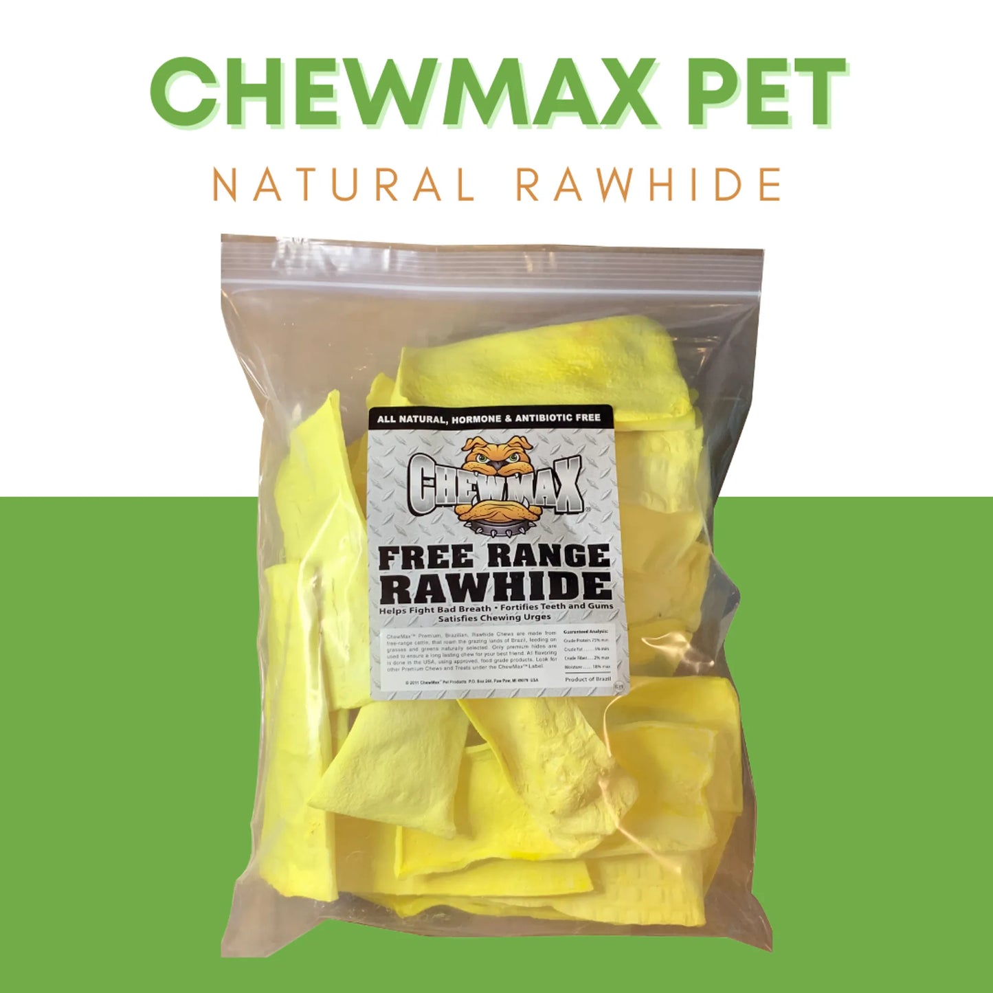 ChewMax Pet Products Chicken Chip Bag 1.5 LBS