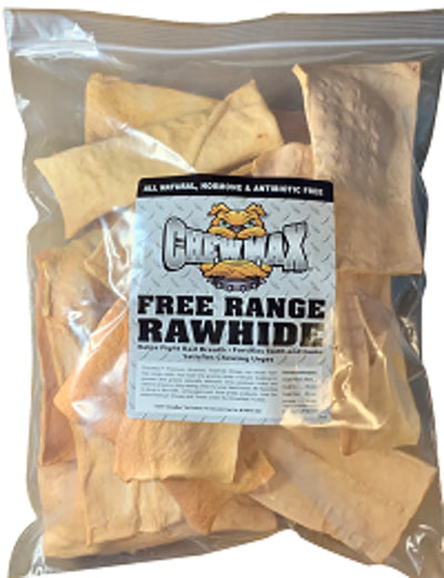 ChewMax Pet Products Peanut Butter Rawhide Chips for Dogs