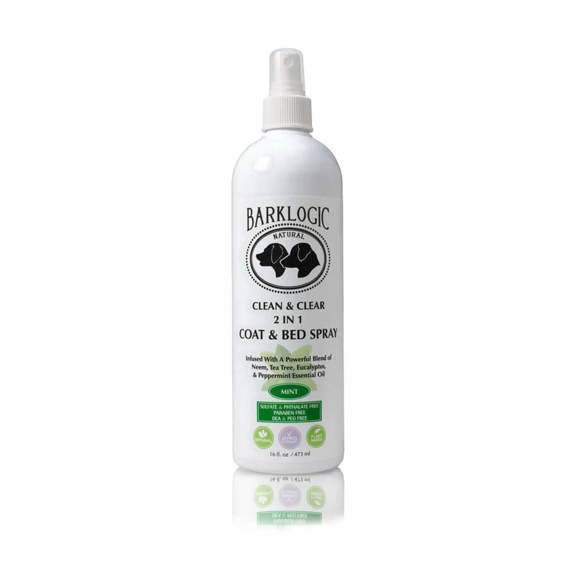 BarkLogic Clean & Clear 2 in 1 Coat & Bed Spray - Your Pet Connection