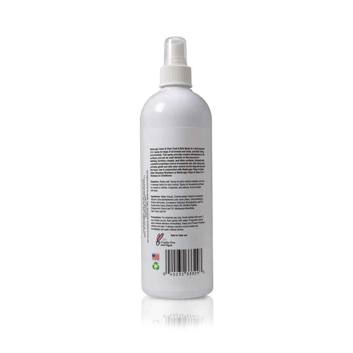 BarkLogic Clean & Clear 2 in 1 Coat & Bed Spray - Your Pet Connection
