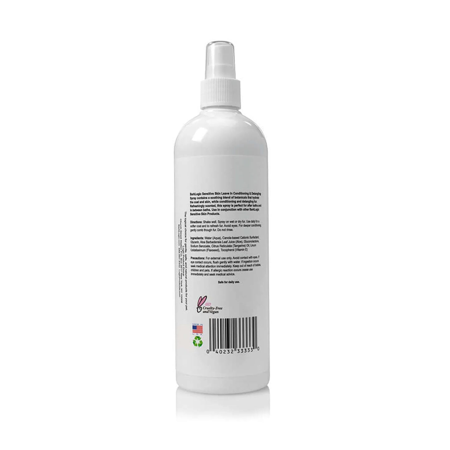 BarkLogic Sensitive Skin Leave In Conditioning & Detangling Spray - Your Pet Connection