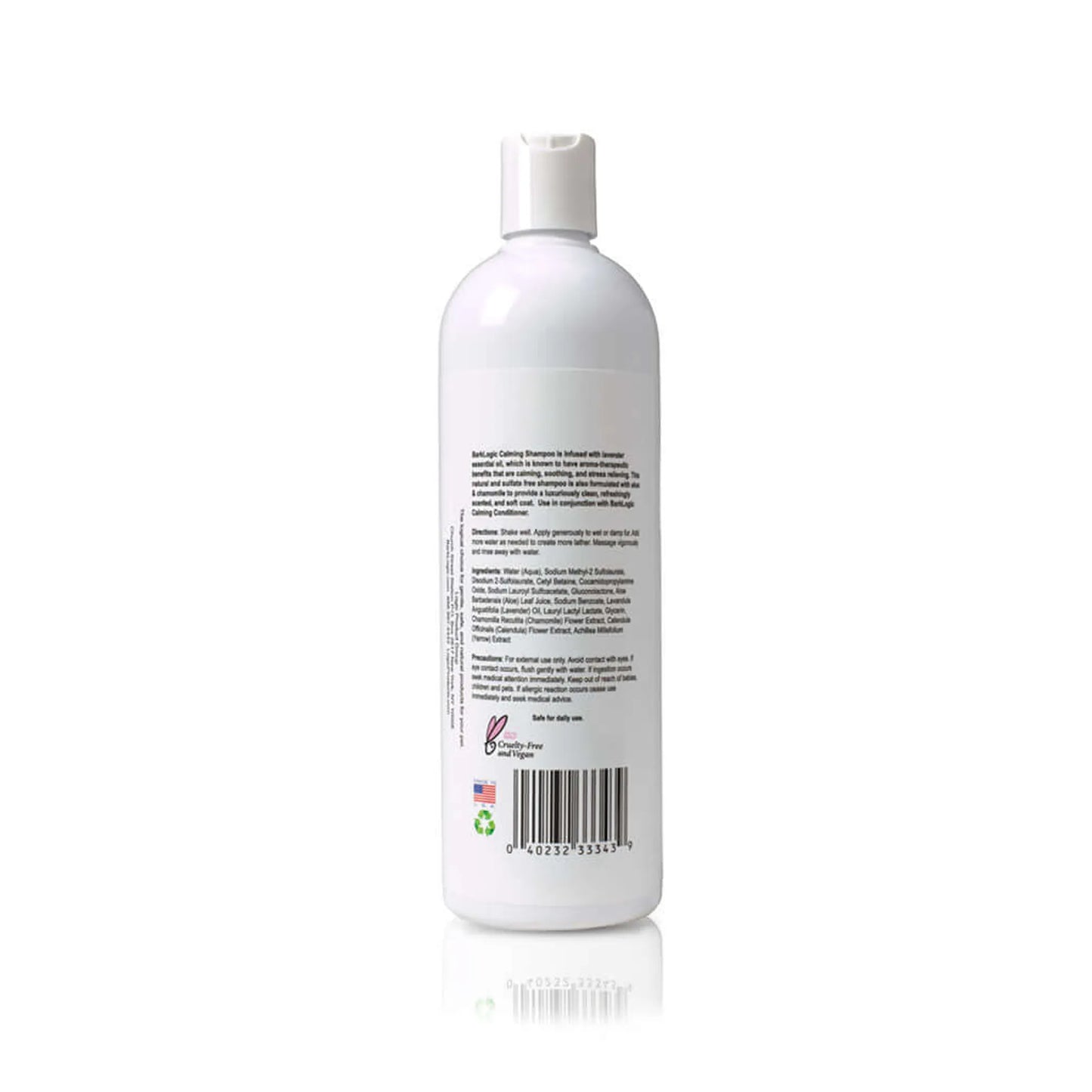 Copy the exact, literal content of Logic Products Calming Lavender Dog Shampoo 16oz into this field without changes.