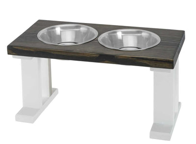 Farmhouse 2 Bowl Elevated Regular Feeder - Your Pet Connection