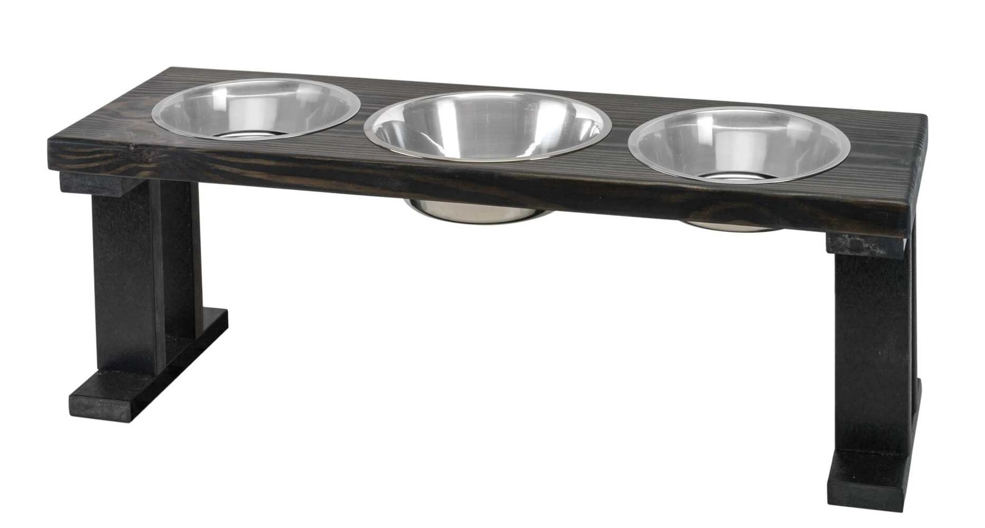 Farmhouse 3 Bowl Elevated Regular Feeder - Your Pet Connection