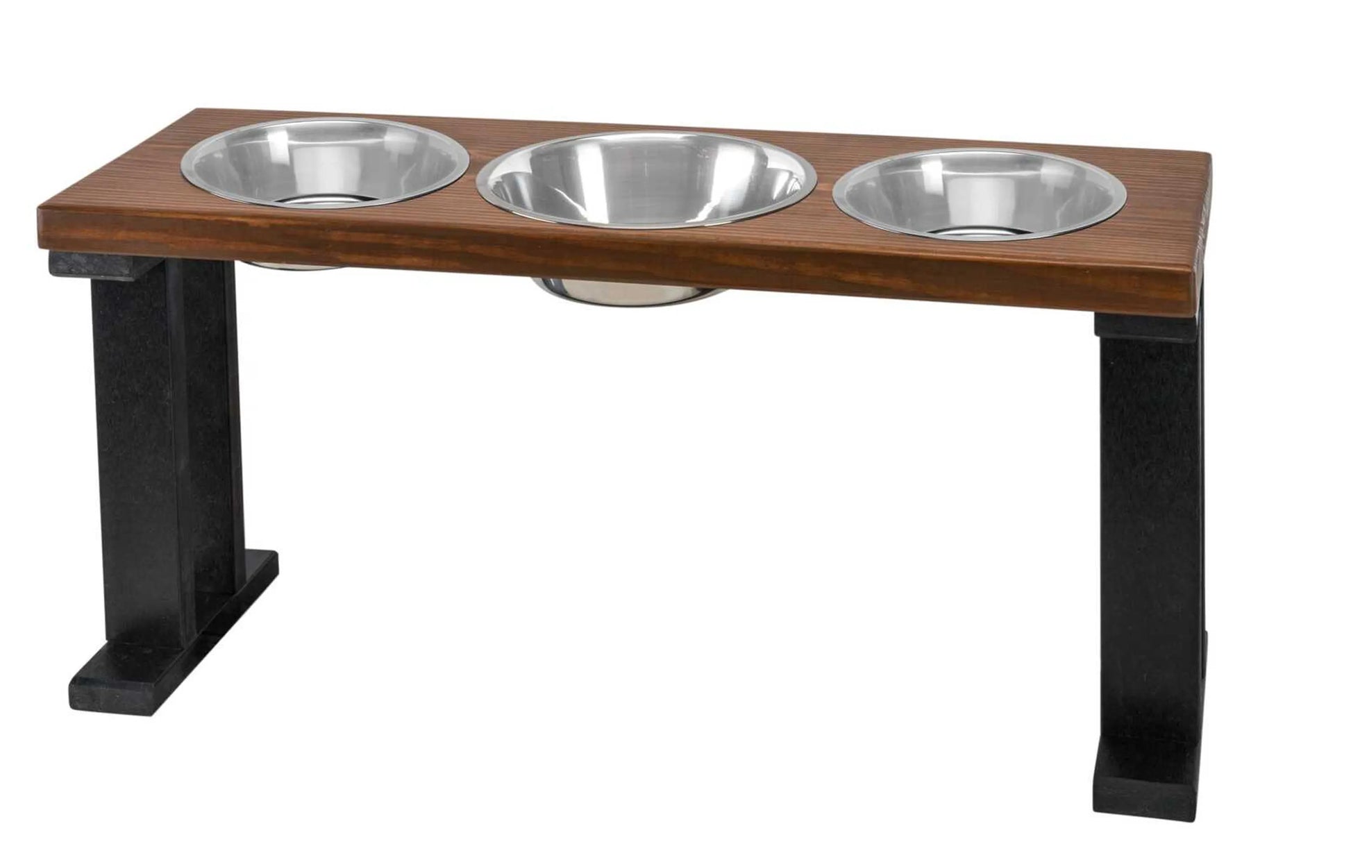 Farmhouse 3 Bowl Elevated Regular Feeder - Your Pet Connection