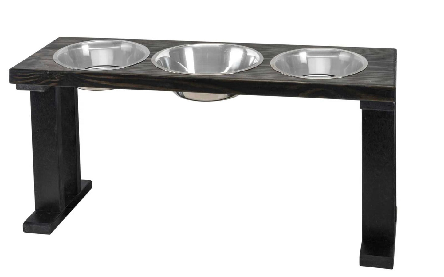 Farmhouse 3 Bowl Elevated Regular Feeder - Your Pet Connection