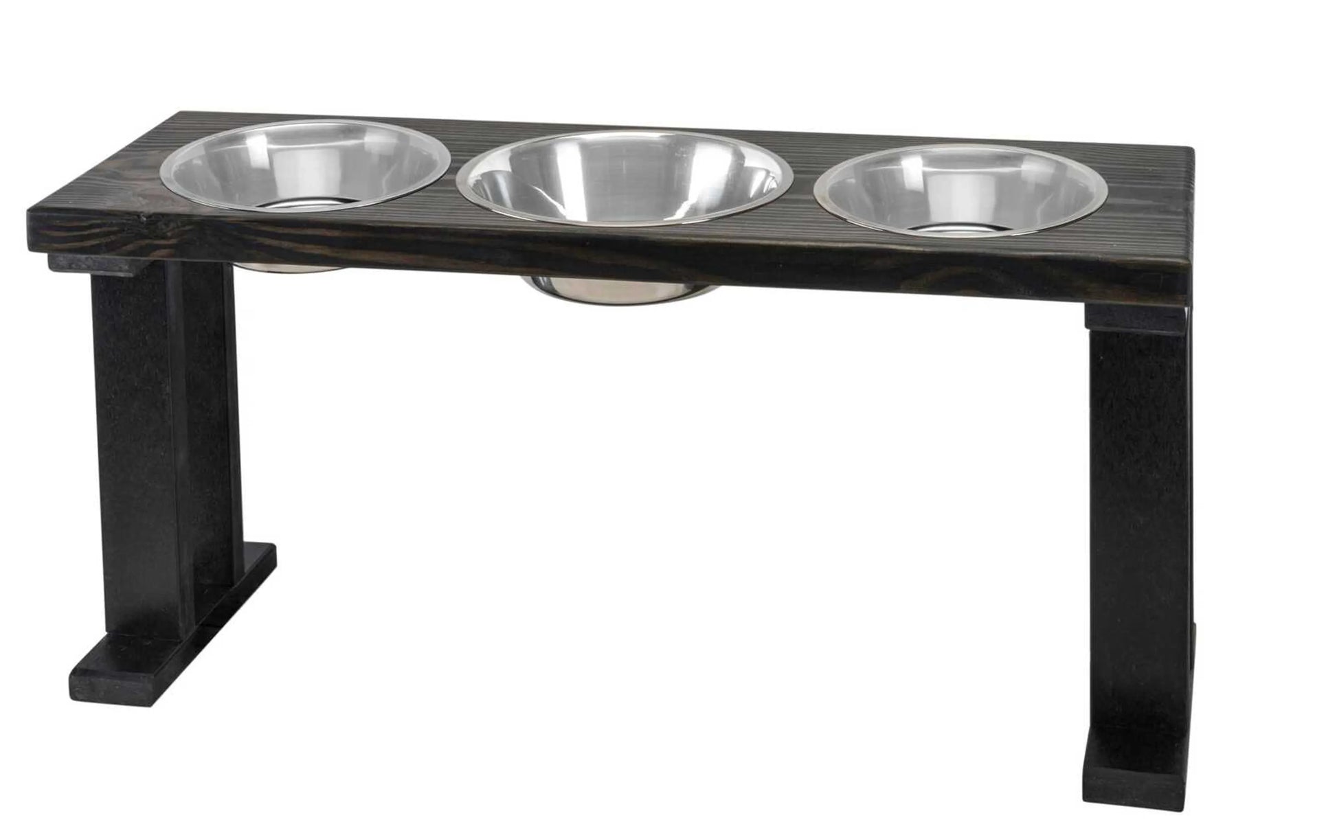 Farmhouse 3 Bowl Elevated Regular Feeder - Your Pet Connection