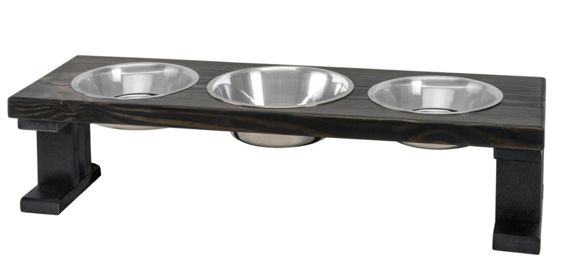Farmhouse 3 Bowl Elevated Regular Feeder - Your Pet Connection