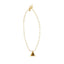 Infinity Triangle Necklace in Gold - Your Pet Connection