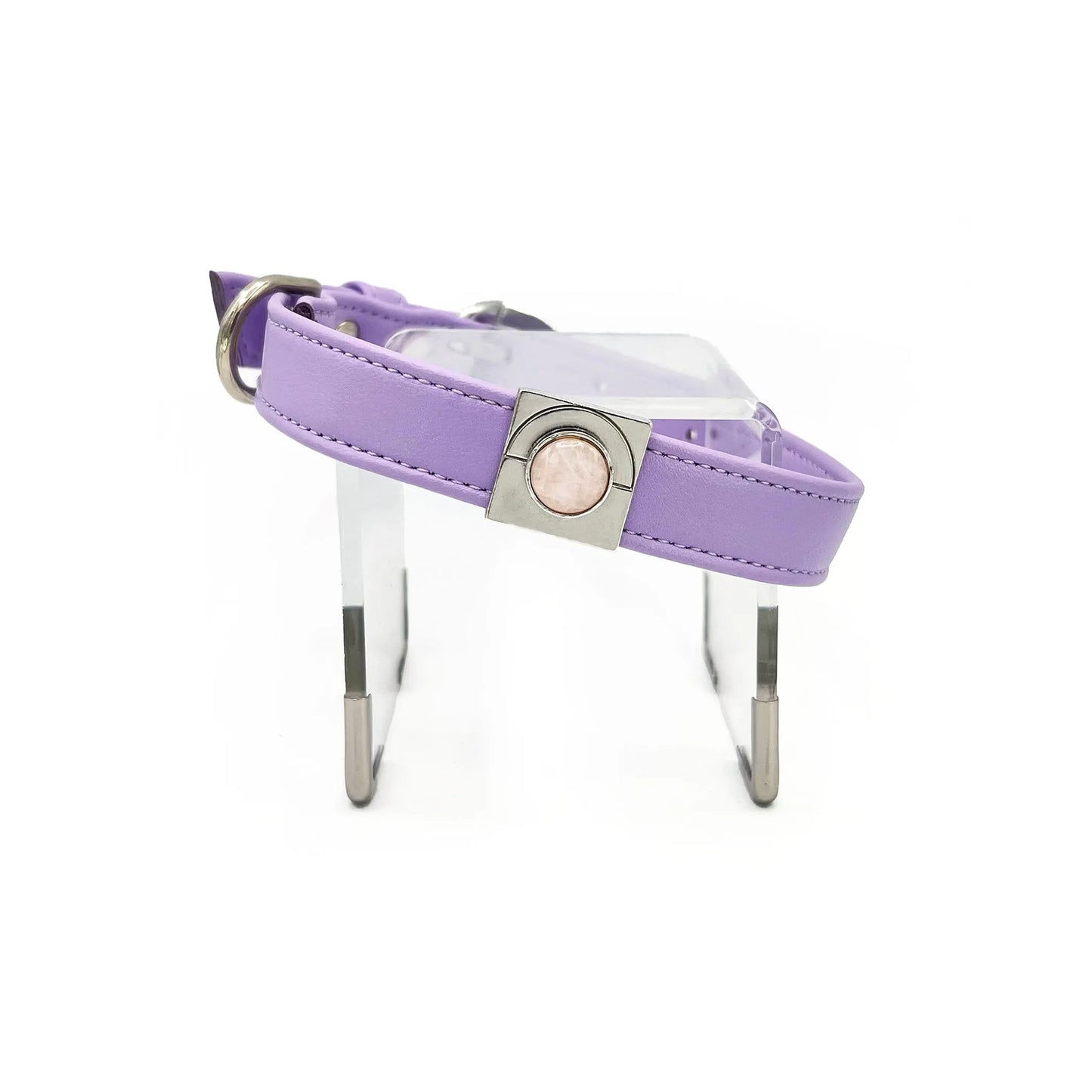 Lavender Rose Collar Charm Set - Your Pet Connection