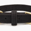 Midnight Black Cork Leather Collar - Your Pet Connection