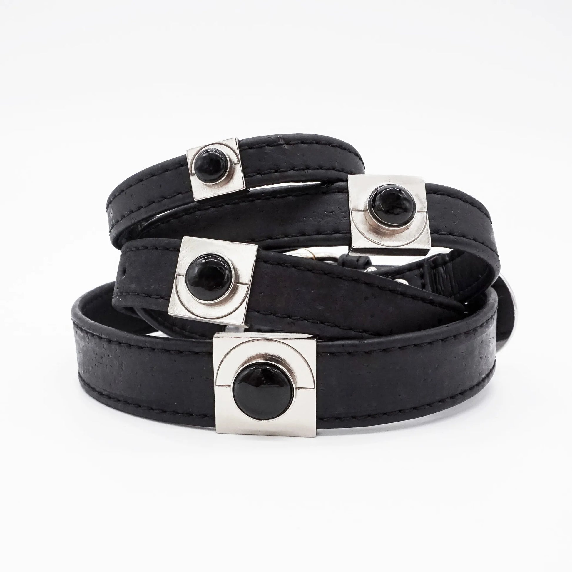 Midnight Onyx Collar Charm Set - Your Pet Connection