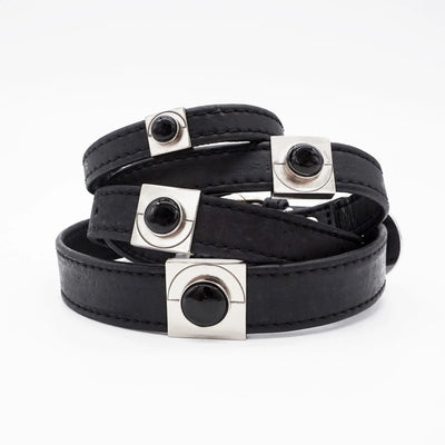 Midnight Onyx Collar Charm Set - Your Pet Connection
