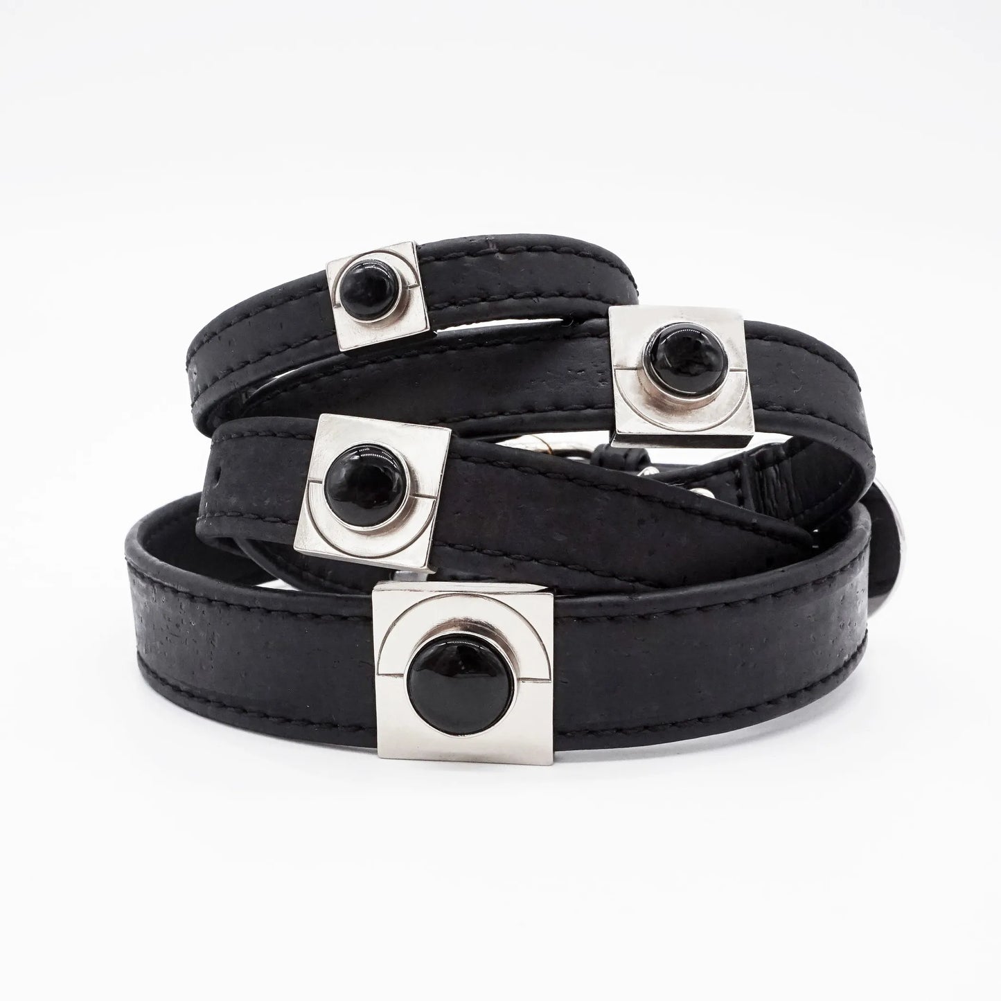 Midnight Onyx Collar Charm Set - Your Pet Connection