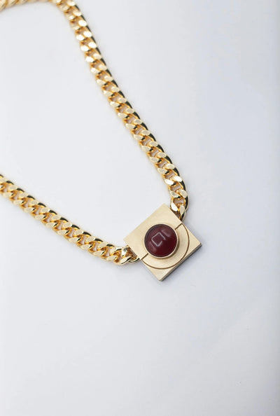 DIPHDA x Knotwtr Carnelian Necklace - Your Pet Connection