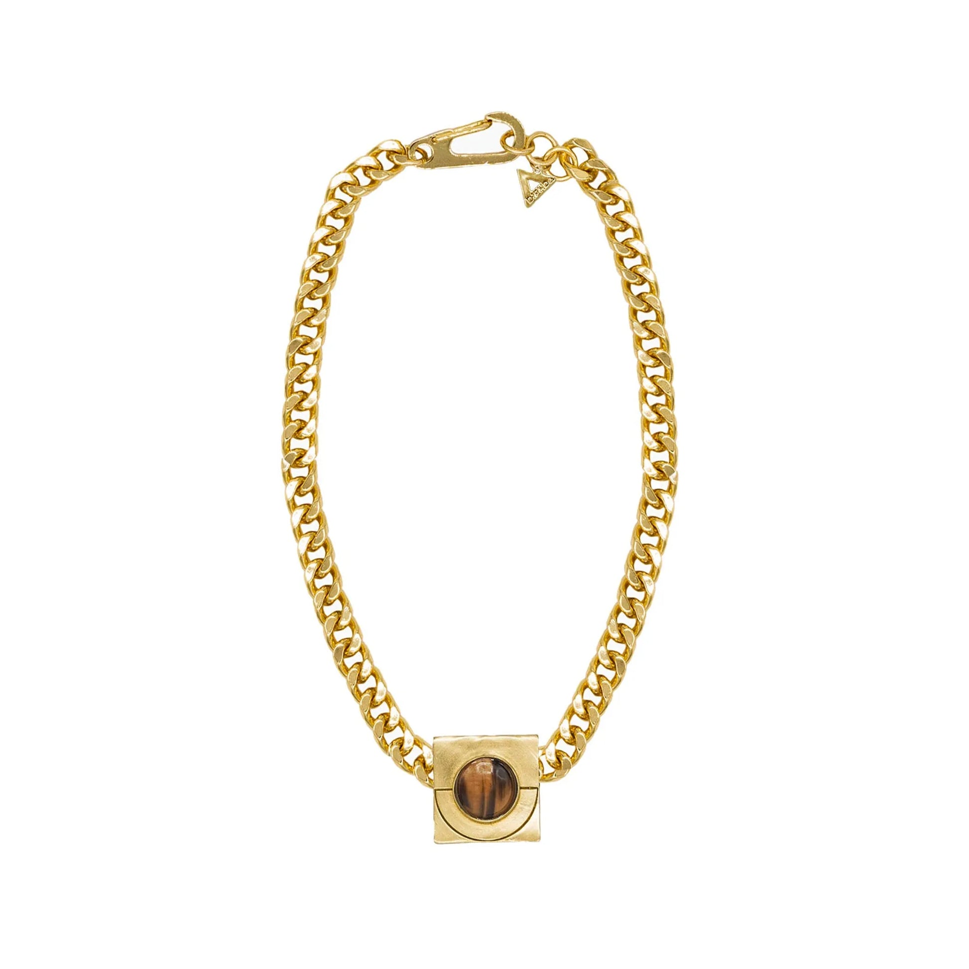 Iconic Moon Necklace in Gold - Your Pet Connection