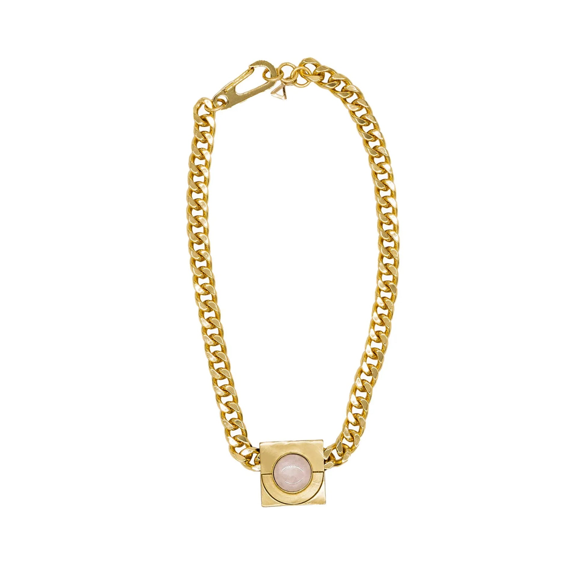 Iconic Moon Necklace in Gold - Your Pet Connection