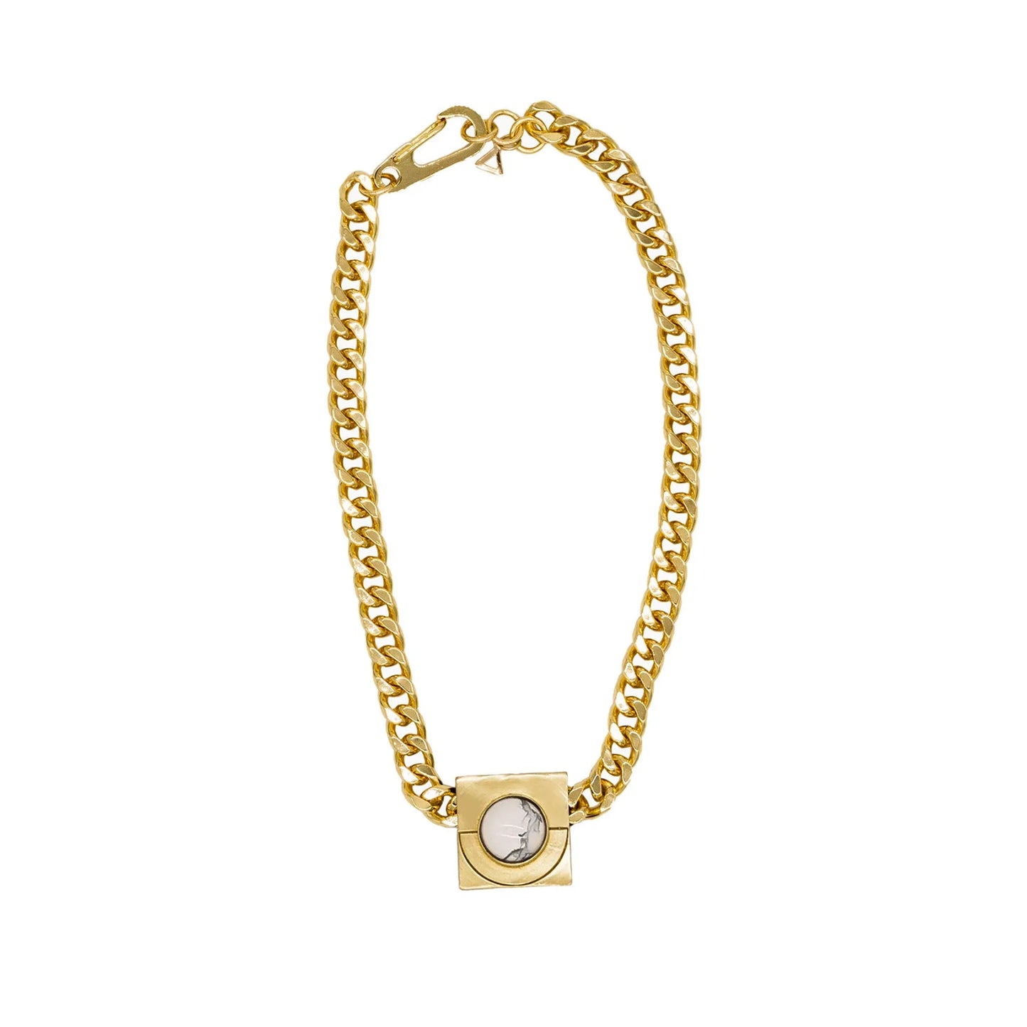 Iconic Moon Necklace in Gold - Your Pet Connection