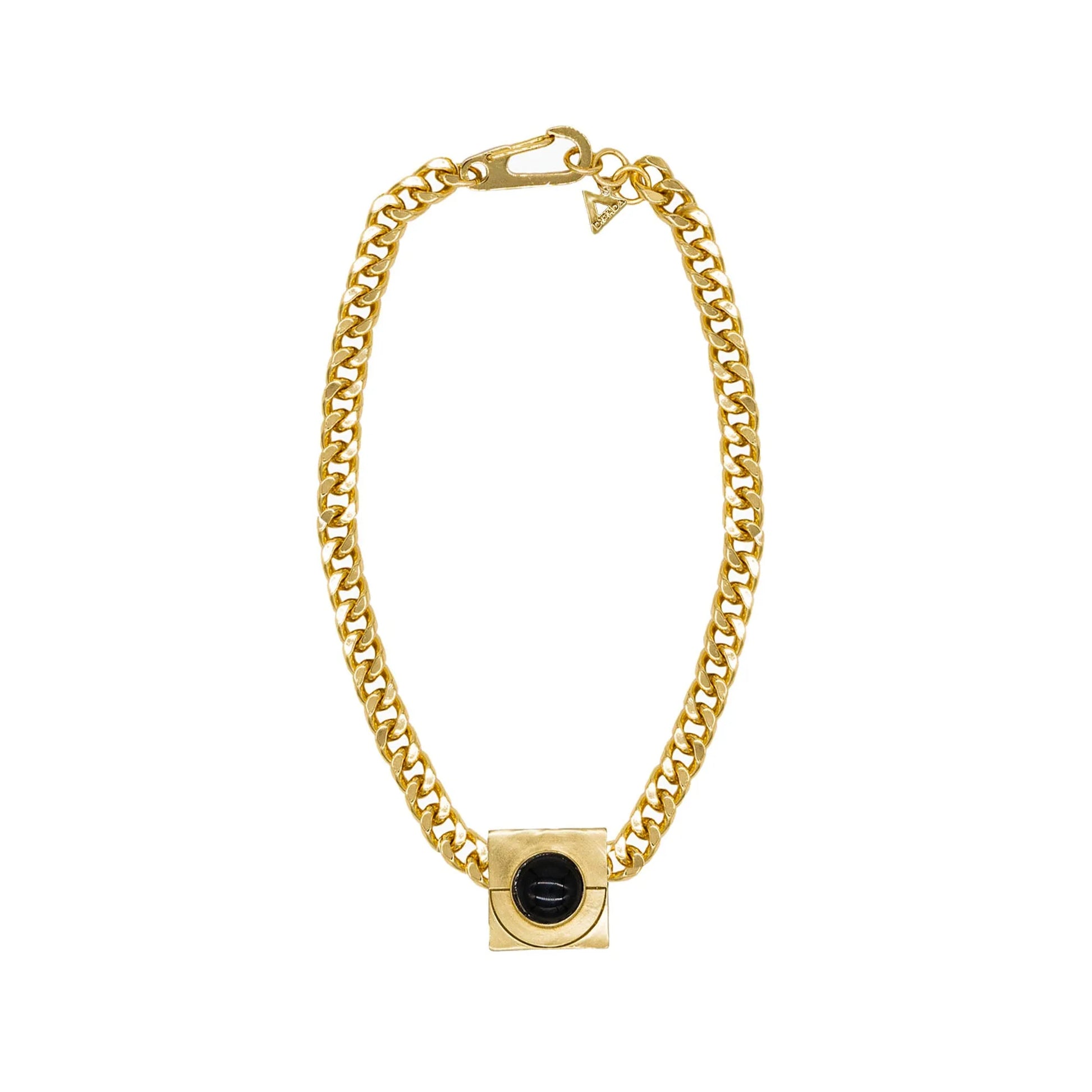 Iconic Moon Necklace in Gold - Your Pet Connection