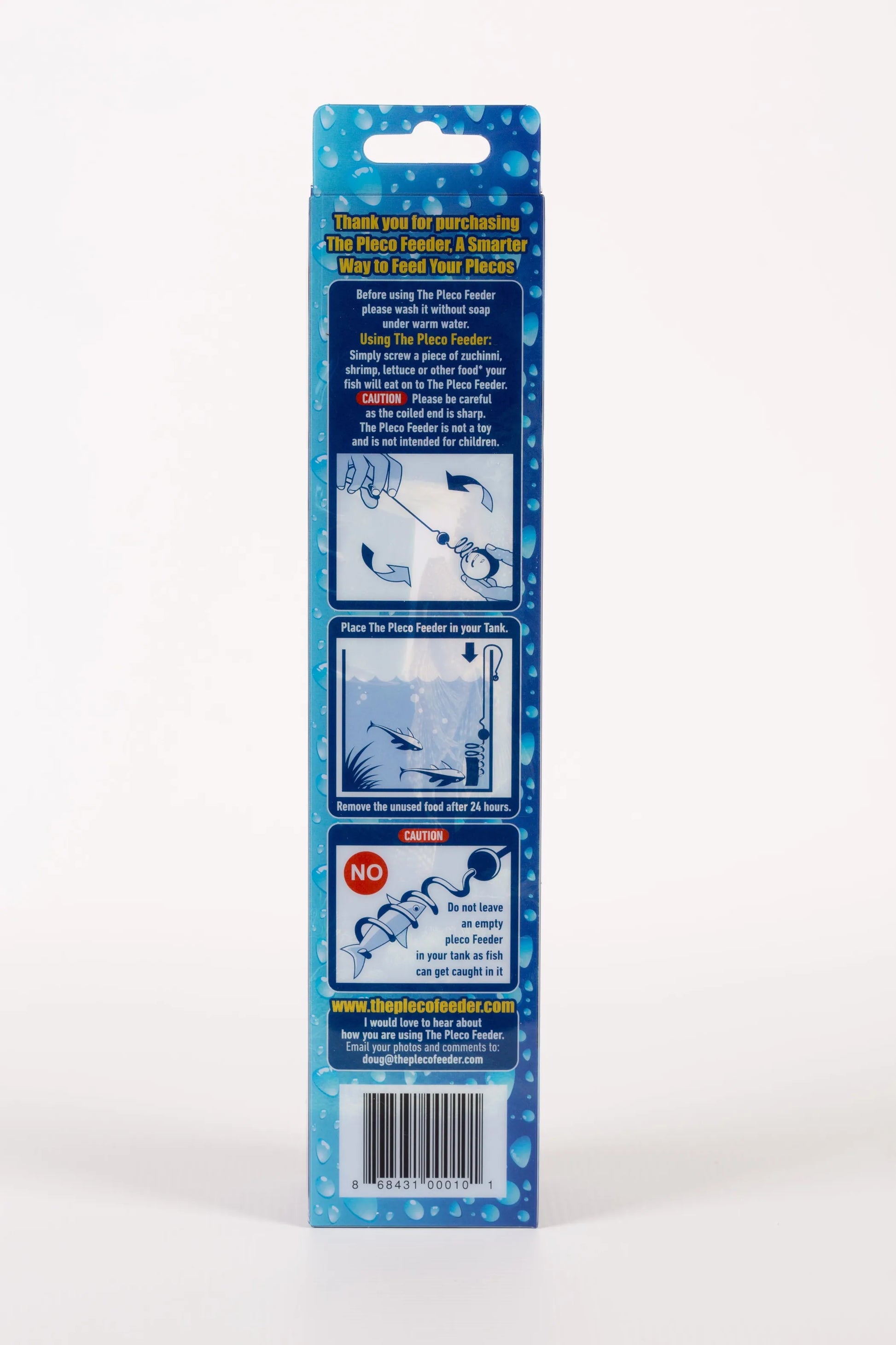 The Pleco Feeder - Your Pet Connection