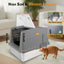 Go Fresh - Cat Litter Box Hooded Stainless Steel Base