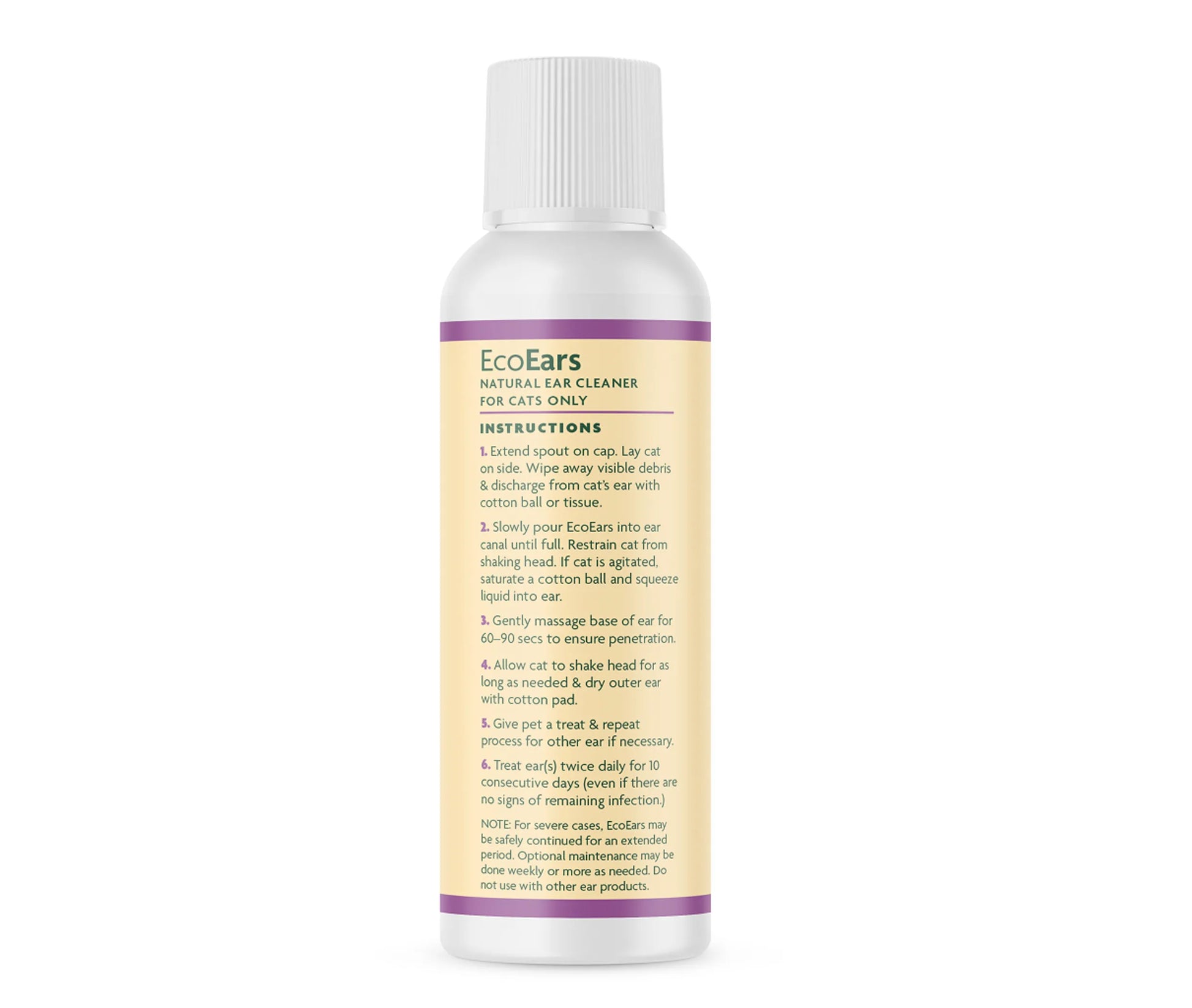 EcoEars Cat Ear Cleaner - Infection Formula - Your Pet Connection