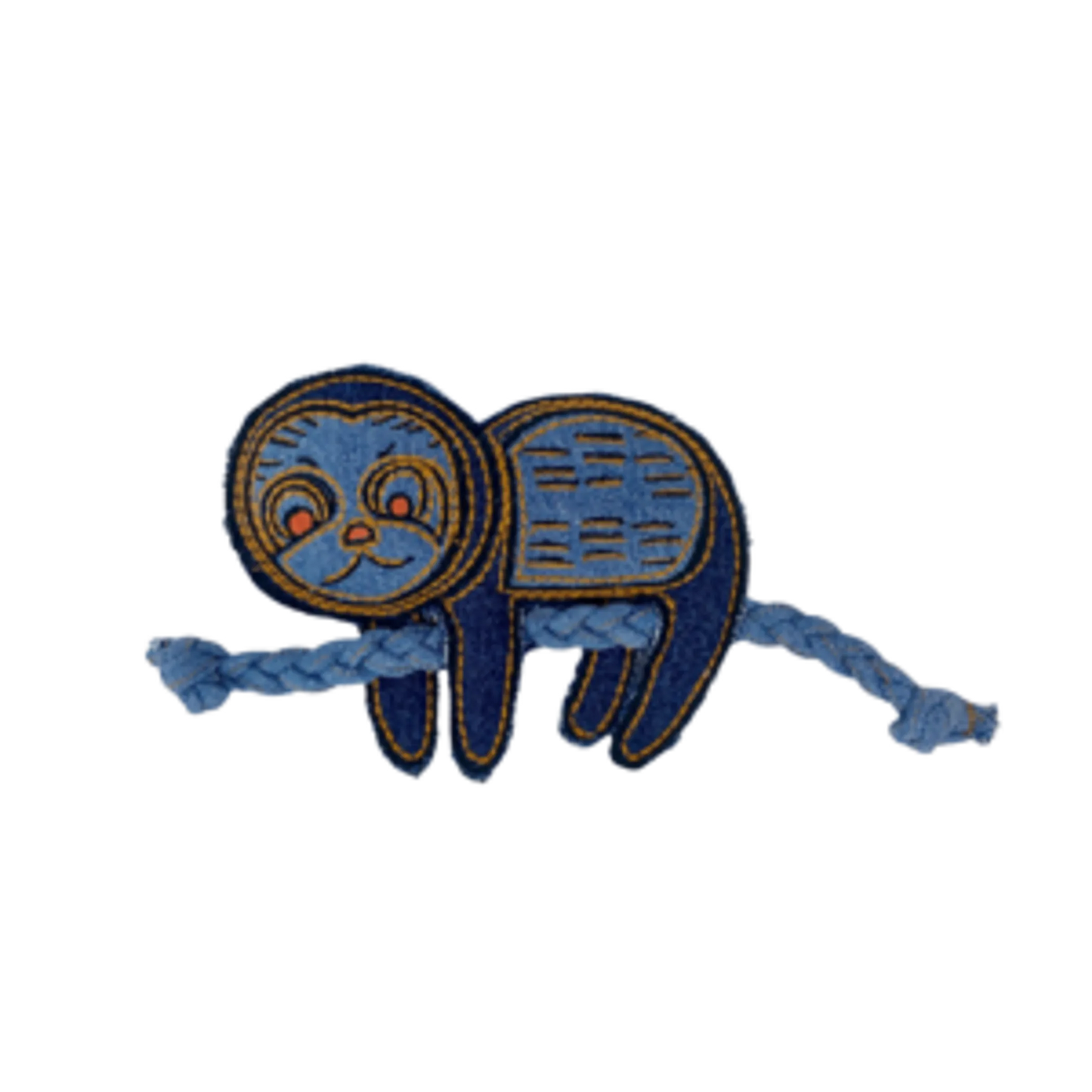 Sloth Crinkle & Rope Toy - Your Pet Connection