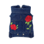 Rose Embroidered Vest - Your Pet Connection