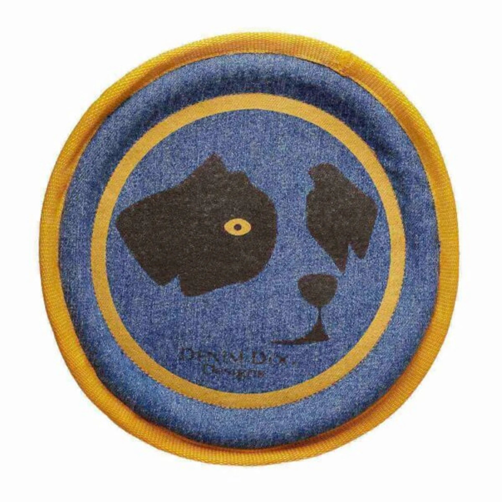Denim Dog Frisbee - Your Pet Connection