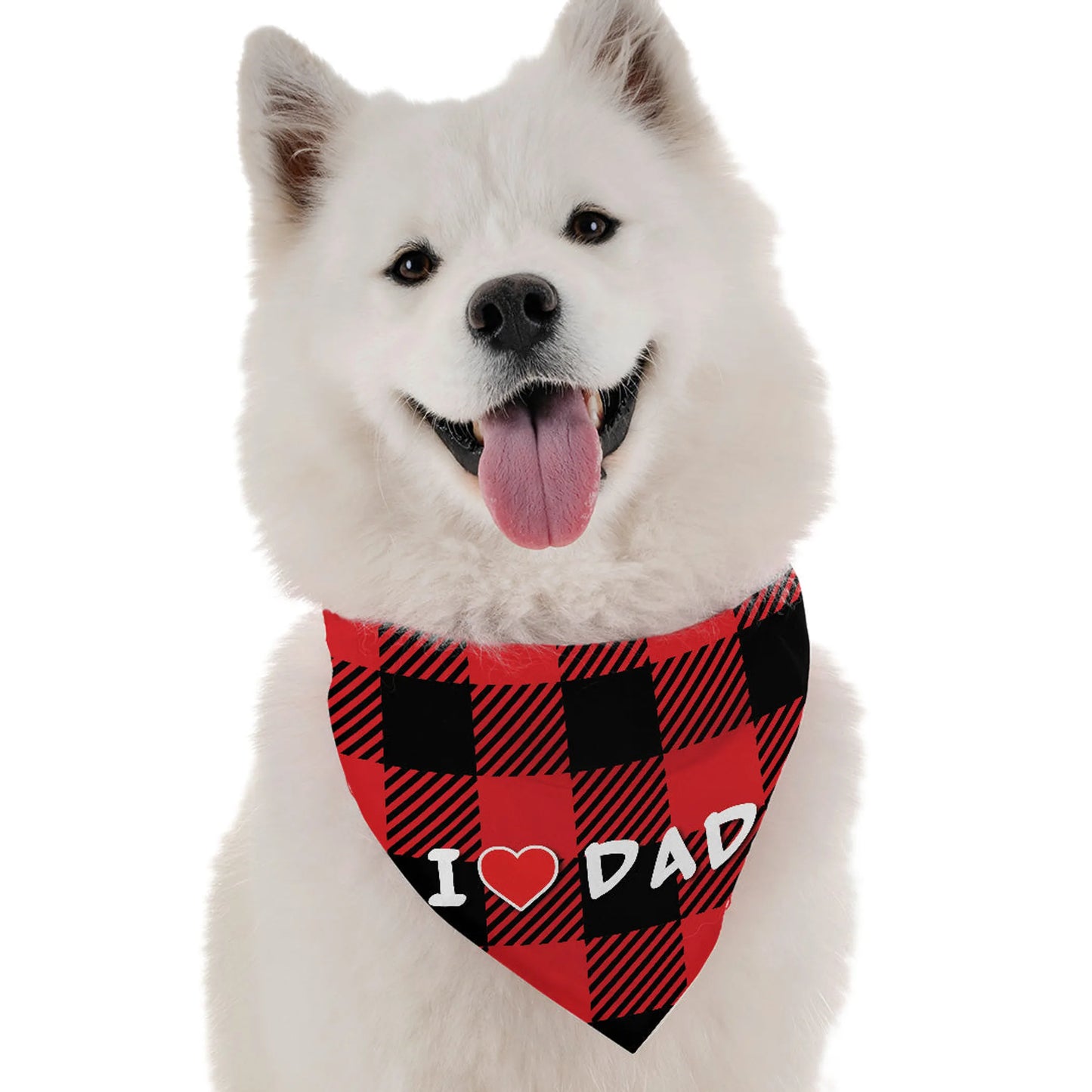 Bandoggies Festive Dog Bandana - Red Plaid Limited Edition