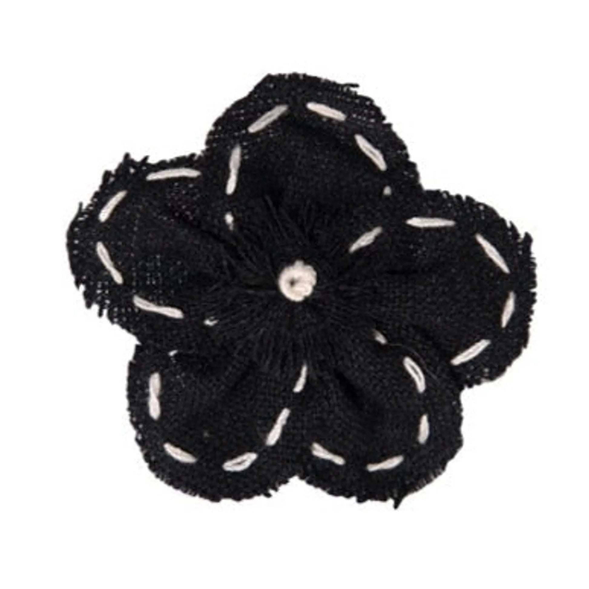FL2003 | Linen Flower Dog | Cat | Pet Bow on Velcro Fastener|Pets Ribbons - Your Pet Connection