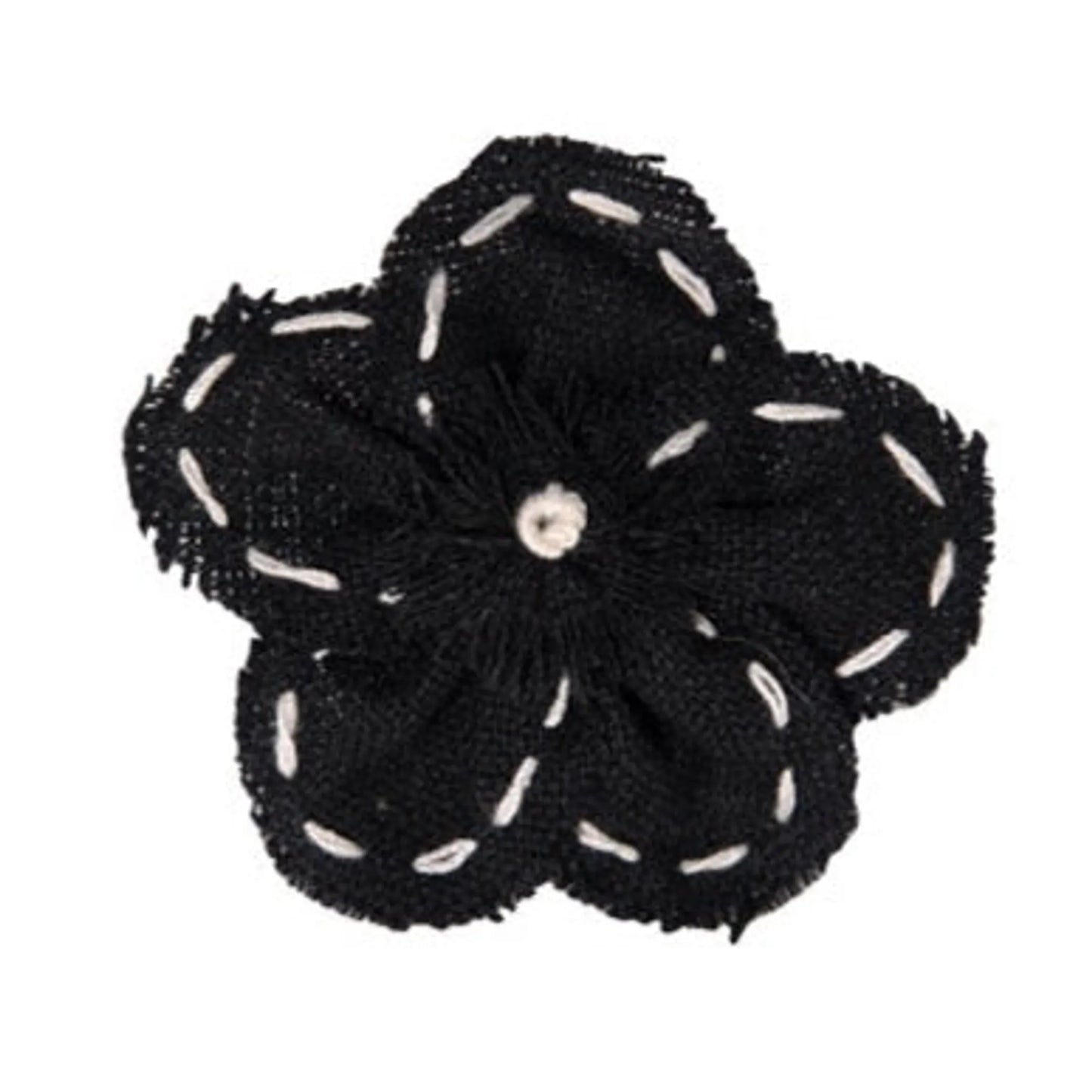 FL2003 | Linen Flower Dog | Cat | Pet Bow on Velcro Fastener|Pets Ribbons - Your Pet Connection