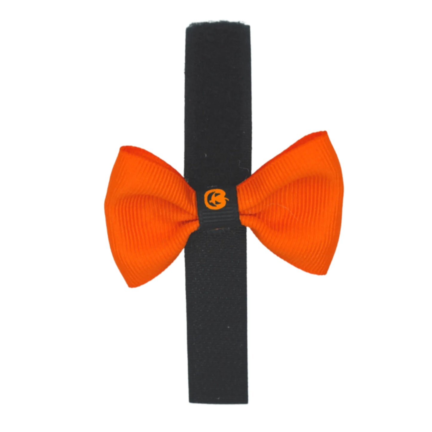 GG109PV | 50-100 2" Halloween Pumpkin Trim Velcro Dog | Cat Bows in a Jar|Pets Ribbons - Your Pet Connection