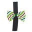 GG110CSV | 50-100 Dog Christmas candy stripe 2"bows on velcro|Pets Ribbons - Your Pet Connection