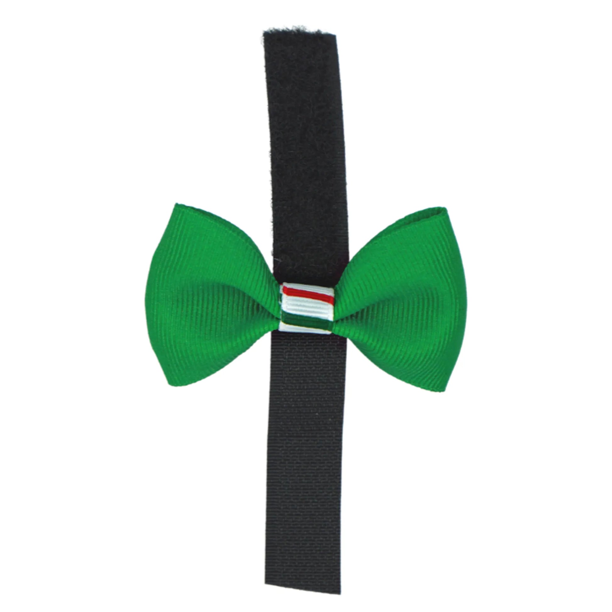 GG110CTV | 50-100 2" Dog Bows on velcro - Christmas Candy Stripe Trim|Pets Ribbons - Your Pet Connection