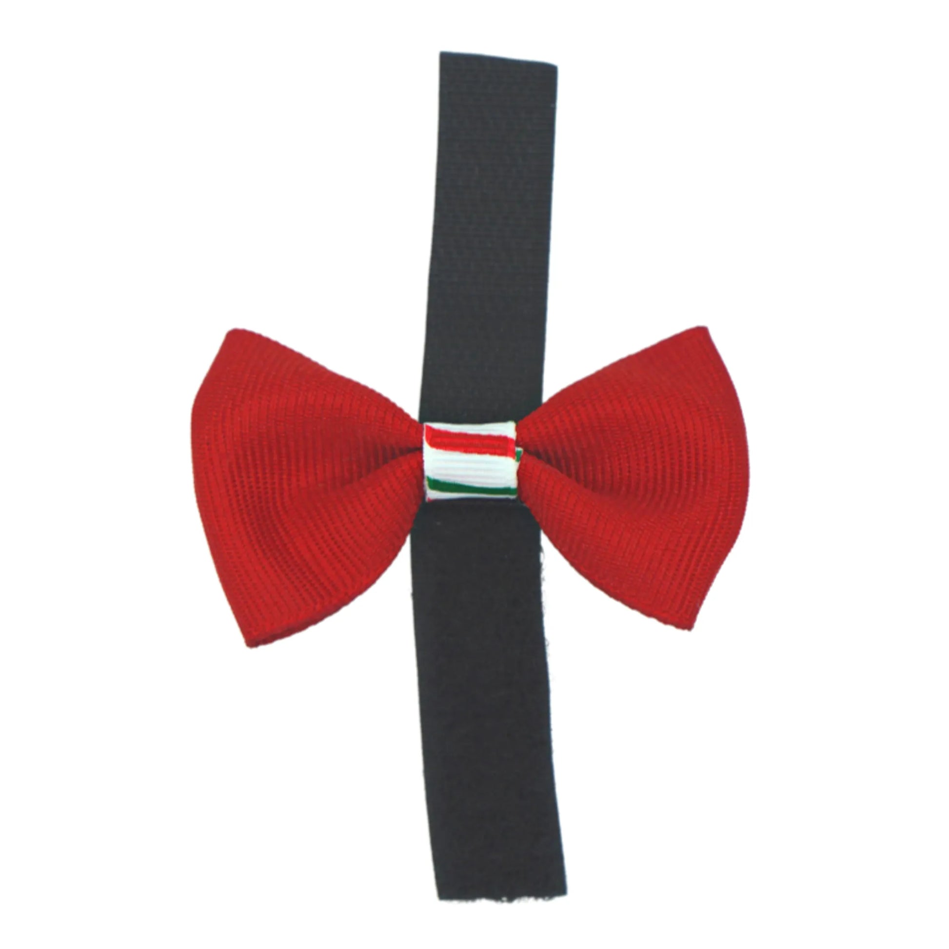 GG110CTV | 50-100 2" Dog Bows on velcro - Christmas Candy Stripe Trim|Pets Ribbons - Your Pet Connection