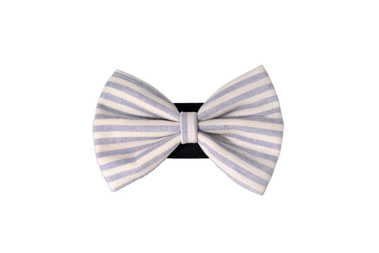 Pets Ribbons Chambray Stripe Bow Tie for Pets
