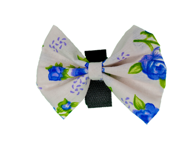 Pets Ribbons Blue Rose Cotton Bow 70mm