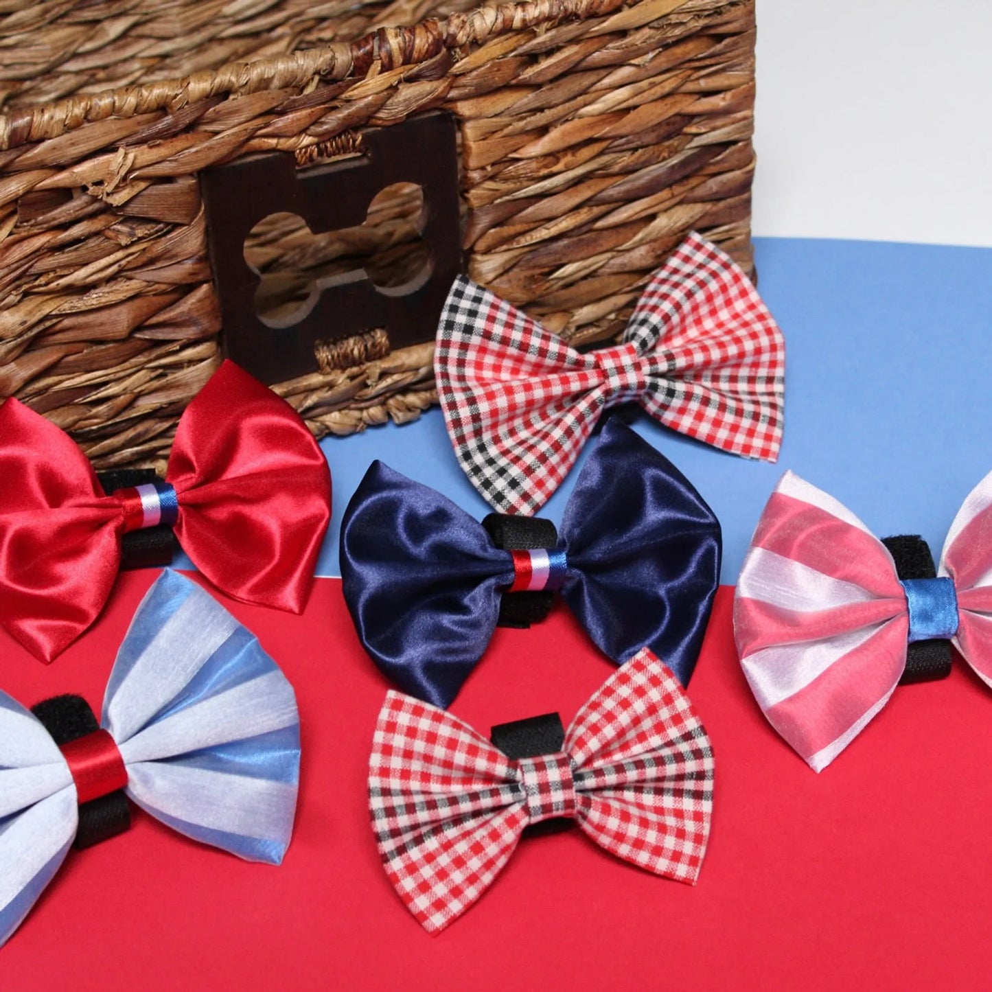 4th of July Bow Budget Bundle|Pets Ribbons - Your Pet Connection