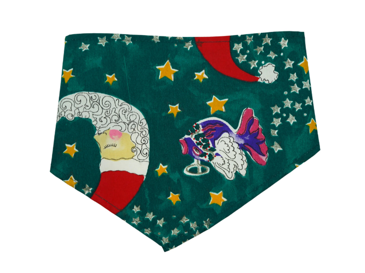 Pets Ribbons Festive Cotton Bandana for Small Pets